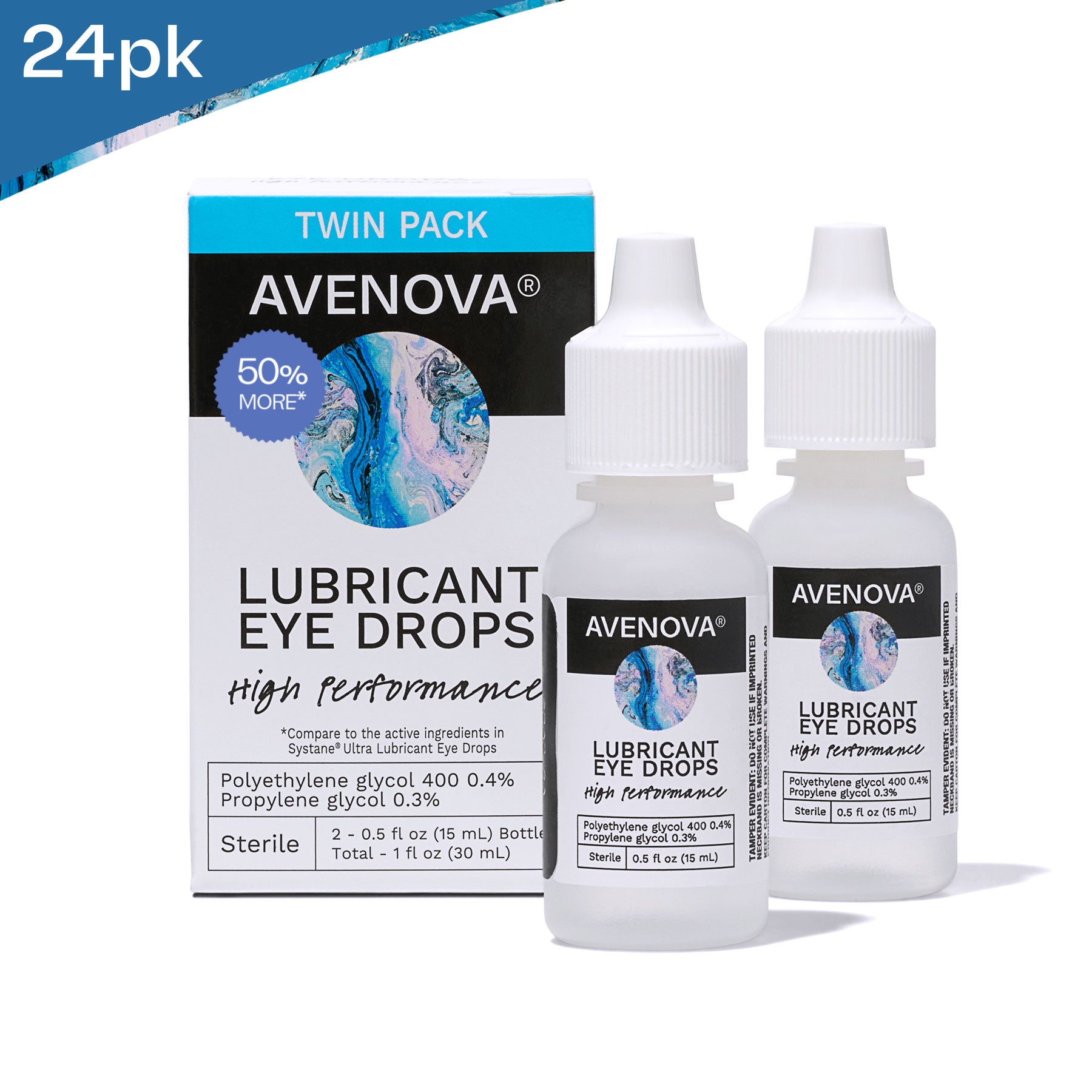 Avenova Lubricant Eye Drops - Case (24pk)